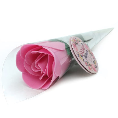 3 Rosas Con Pétalos De Jabón Aromático Para Baño Relax (rosa) - Regalo Original Para Días Especiales - Aroma Atalcado_2
