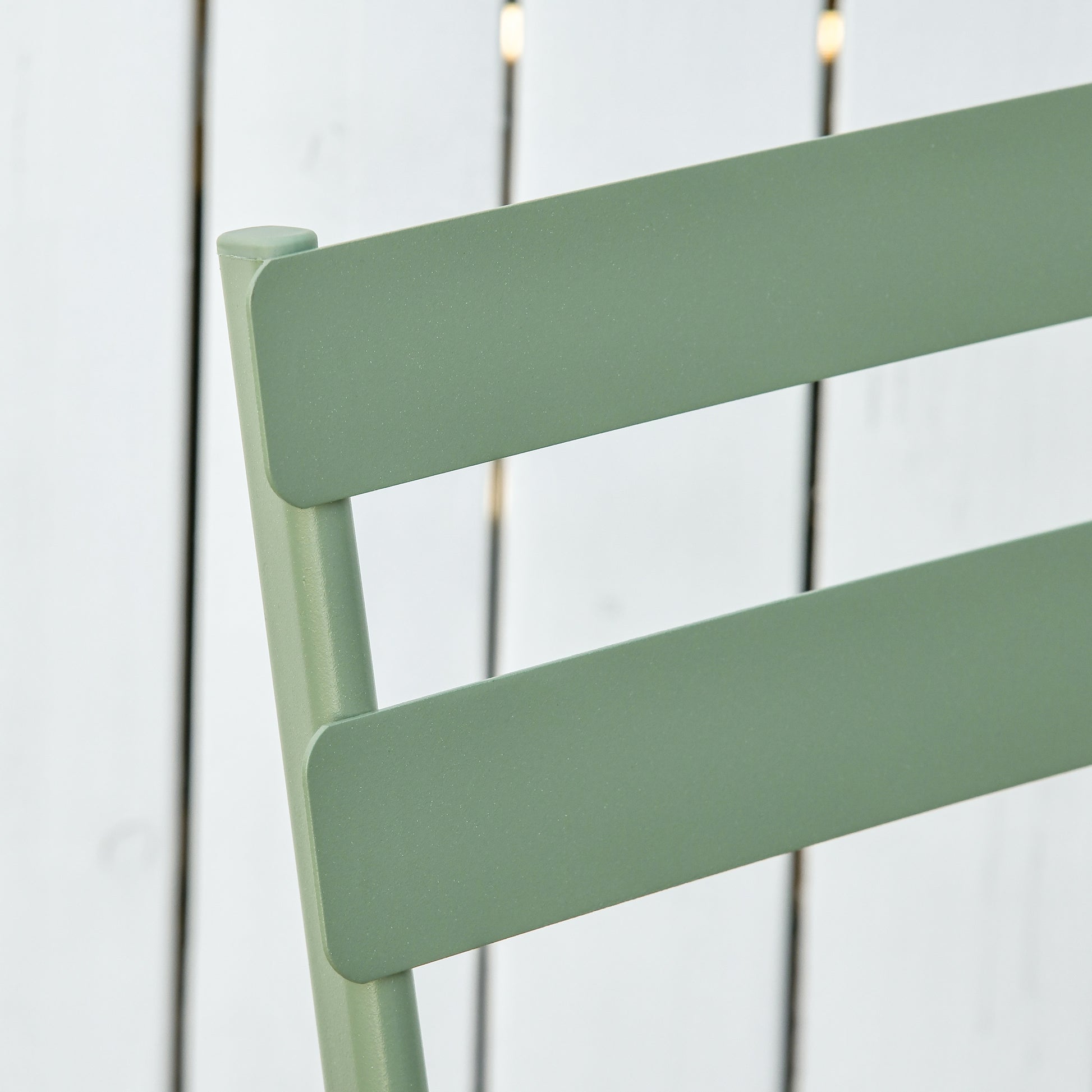 Outsunny Conjunto De Muebles De Jardín Plegable Con Marco De Acero Verde Oscuro_3