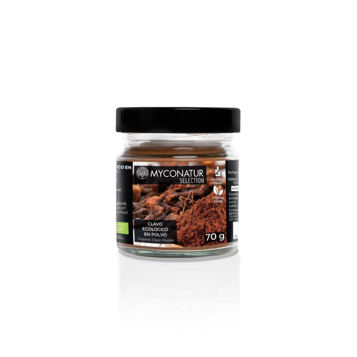 Clavo De Olor Ecológico En Polvo Myconatur 70g_0