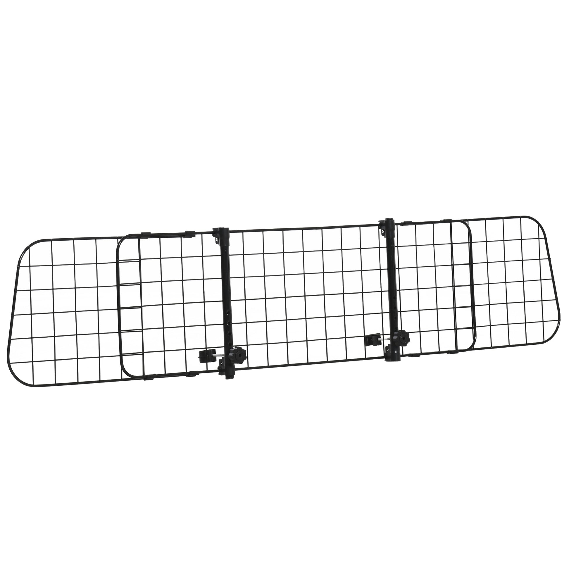 Pawhut Rejilla Seguridad De Coche Para Perros Extensible Universal 91-152x30 Cm_0