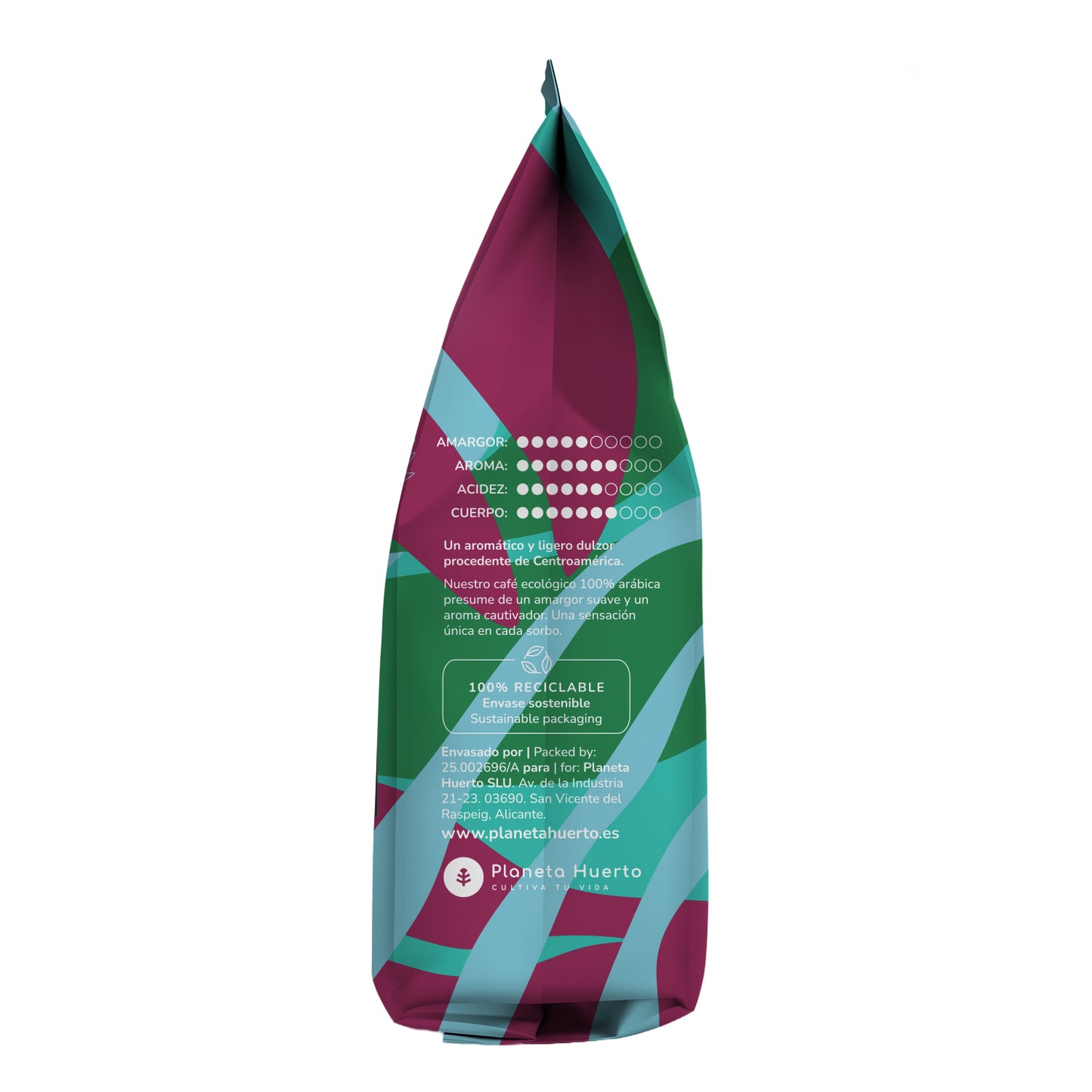 Café moído Eco 100% Arábica Planeta Huerto 250 g