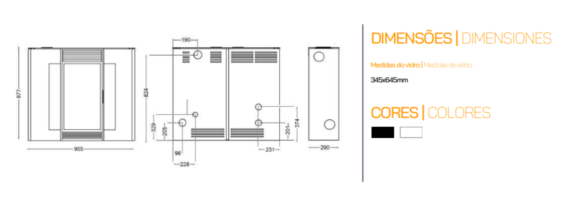Estufa De Pellets Metlor Modelo Slim Design 22_4