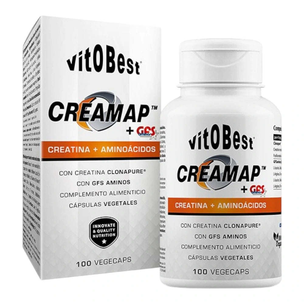 Creamap + Gfs Aminos 100 Caps_0