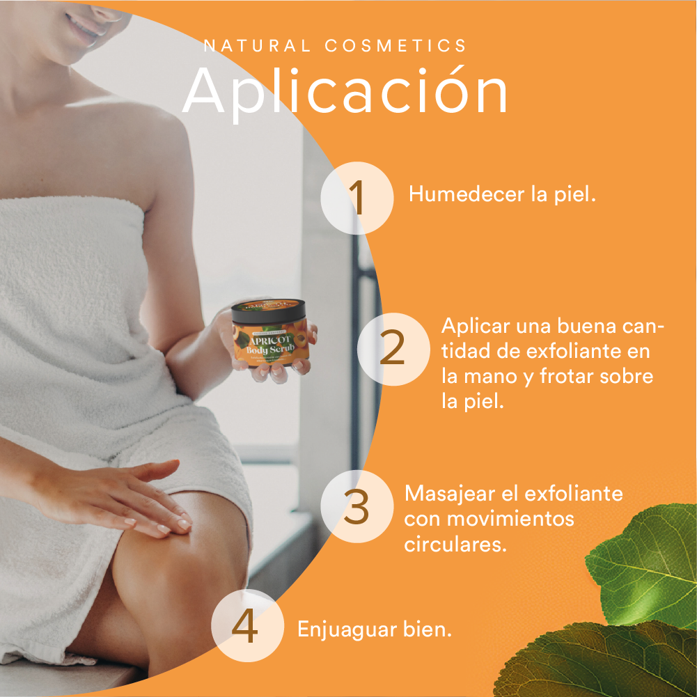 QKnatur - Exfoliante Corporal Con Hueso De Albaricoque 300 ml– Hidrata Y Nutre Con Extractos De Azahar, Rosa Y Hamamelis_3