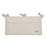 Organizador De Cuna Con Compartimentos Muselina Beige