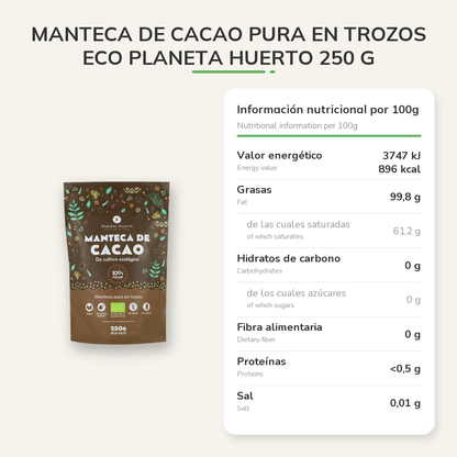 Información nutricional