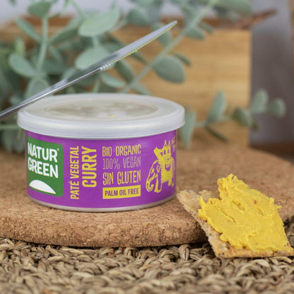 Patê de Caril Bio Naturgreen 125 g