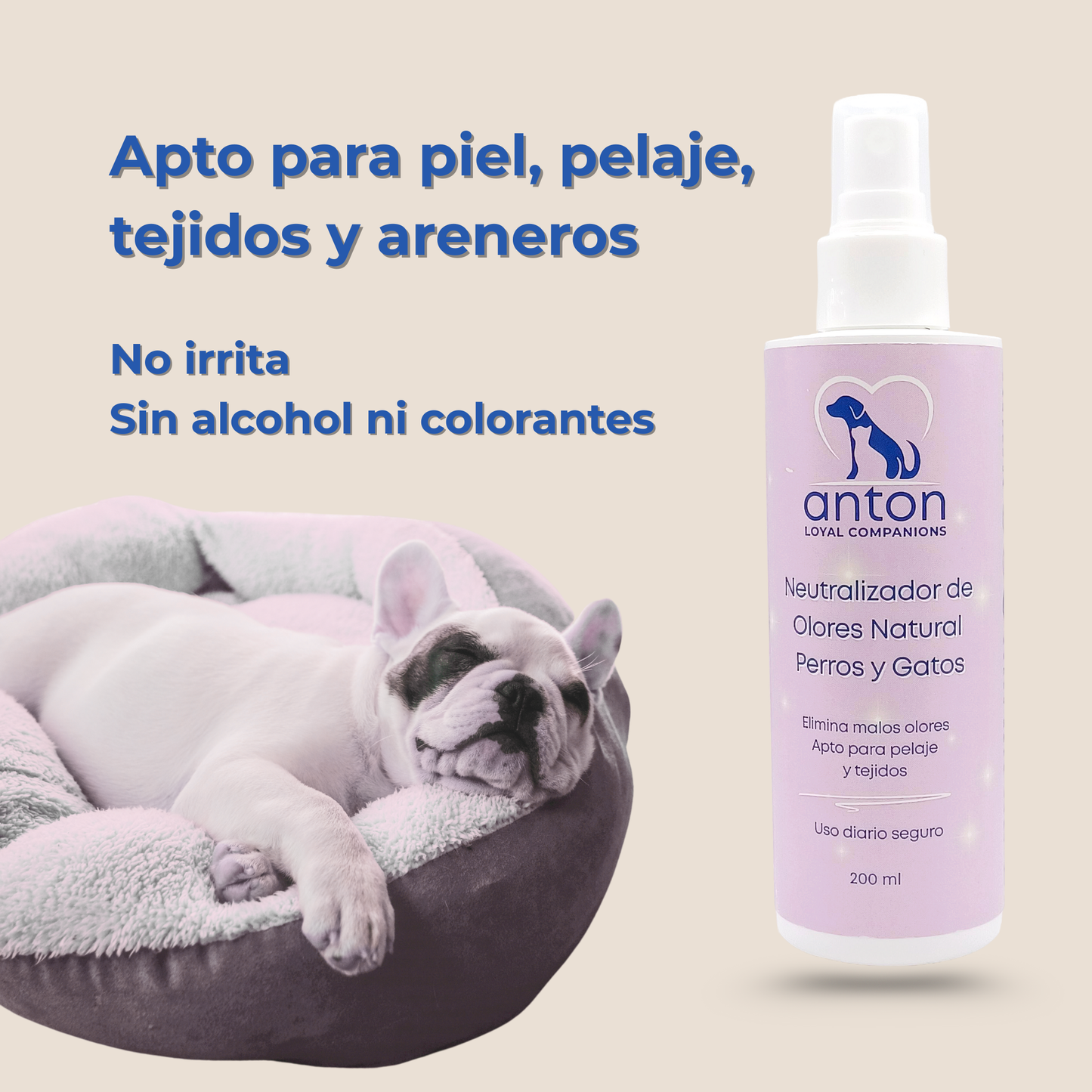 Spray natural neutralizador de olores para perros y gatos – 200 ml_2