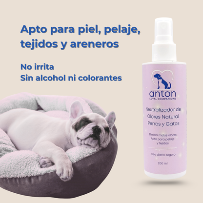 Spray natural neutralizador de olores para perros y gatos – 200 ml_2