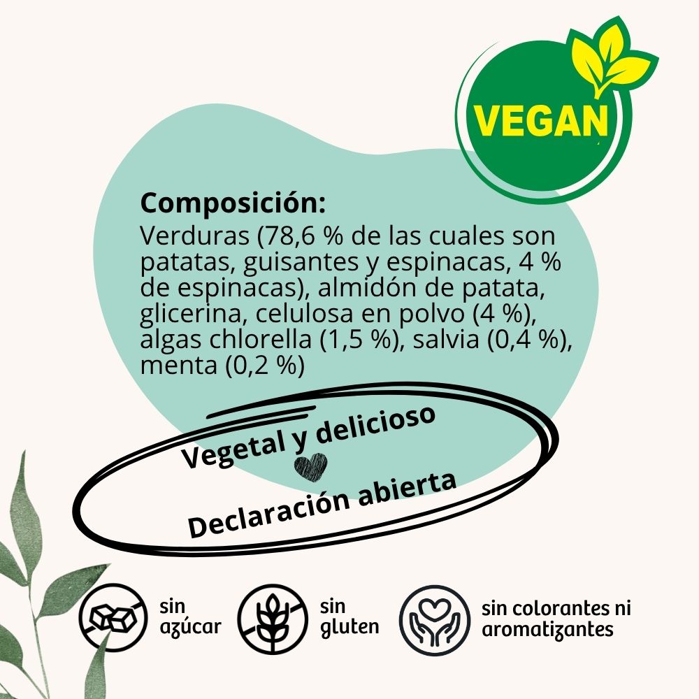 BugBell DentalShine Snack blando 12×60 g – sin cereales, semi-húmedo, con proteína de insecto, perejil y menta_2