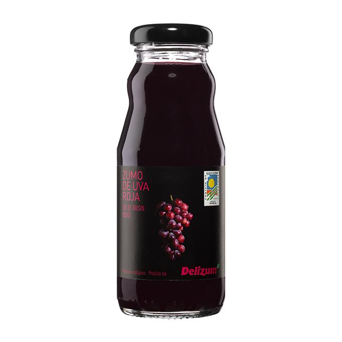 Sumo de Uva Vermelha Biológico Delizum 200ml 
