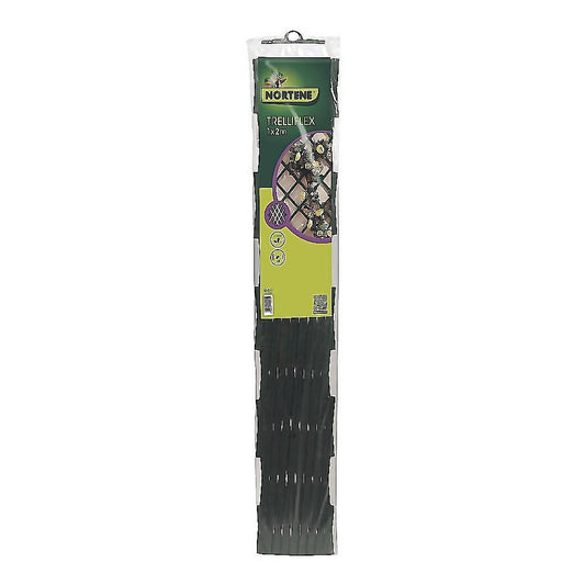 Trellis Plegable 1x2mt Verde Pvc_0