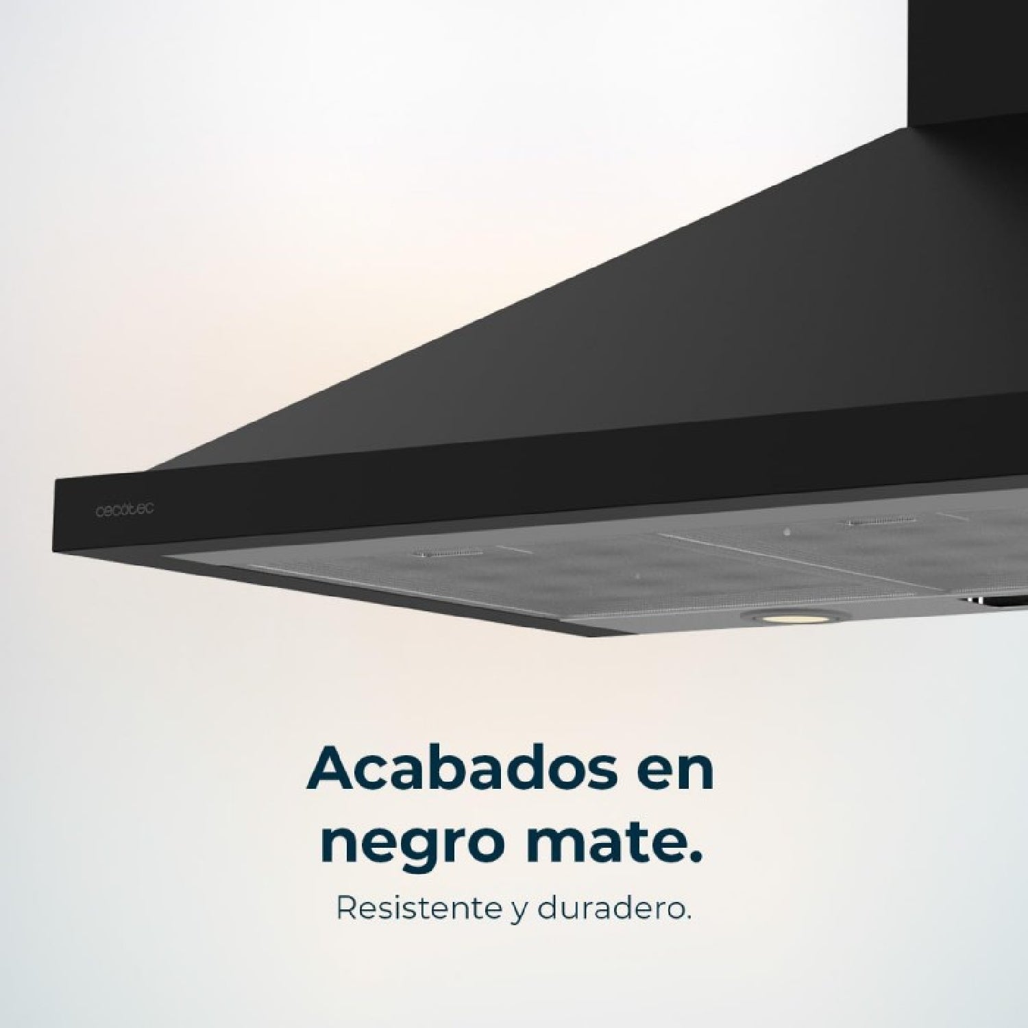 Campana Extractora Piramidal De 60cm Bolero Flux Pm 604300 Black C. Motor 105w, Succión 430m3/h, Control Mecánico, 3 Niveles De Potencia, Luz, Filtr_4