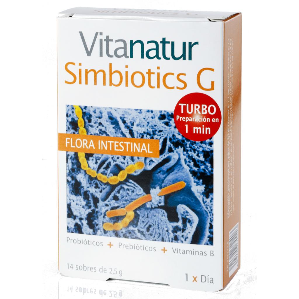 Simbióticos G flora intestinal Vitanatur 14 saquetas