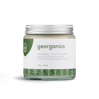 Pasta de dentes natural de melaleuca e coco Georganics 60 ml