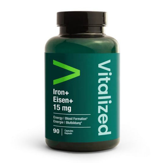 Ferro 15 mg, Vitalizado 90 cápsulas