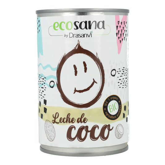 Leite de coco biológico Ecosana 400 ml