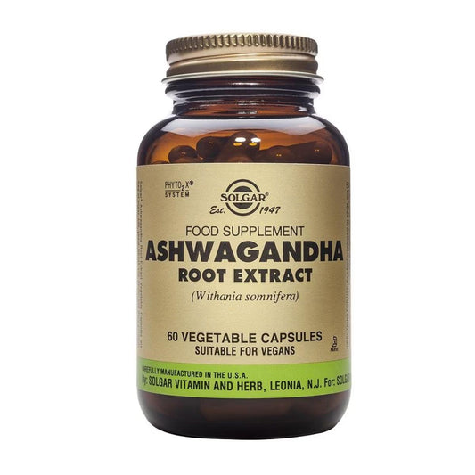 Ashwagandha, 60 cápsulas vegetais
