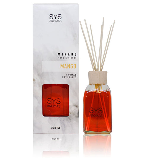 Ambientador Mikado Mango 220 ml | Aroma Tropical y Dulce | Efecto Energizante | Fragancia Duradera_0