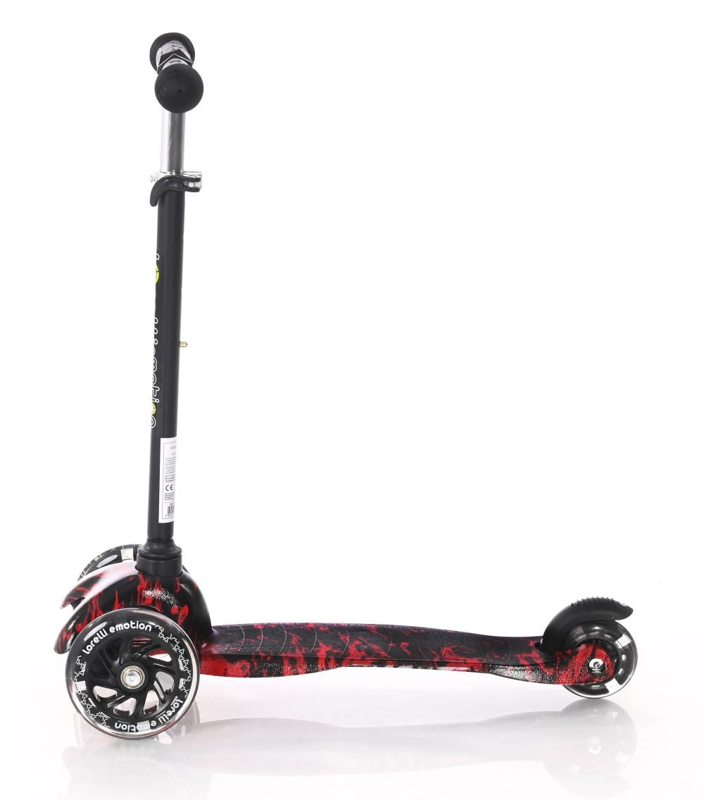 Patinete Infantil Con Luces En Las Ruedas Mini Red Fire_2