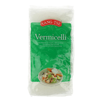 Noodles chineses de ervilha e feijão Vermicelli Yang-Tse 250 g