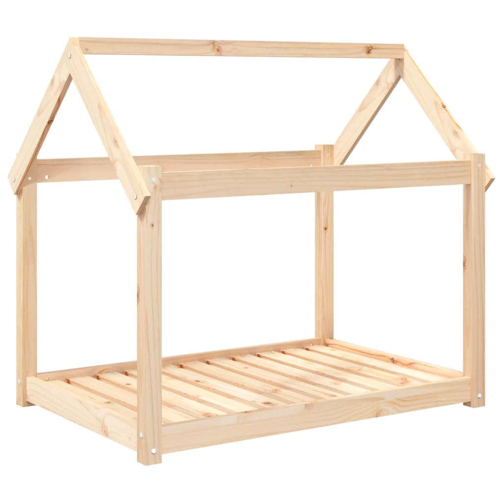 Vidaxl Cama Para Perros Madera Maciza De Pino 101x70x90 Cm_0