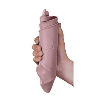 Balde de praia em silicone amassado
