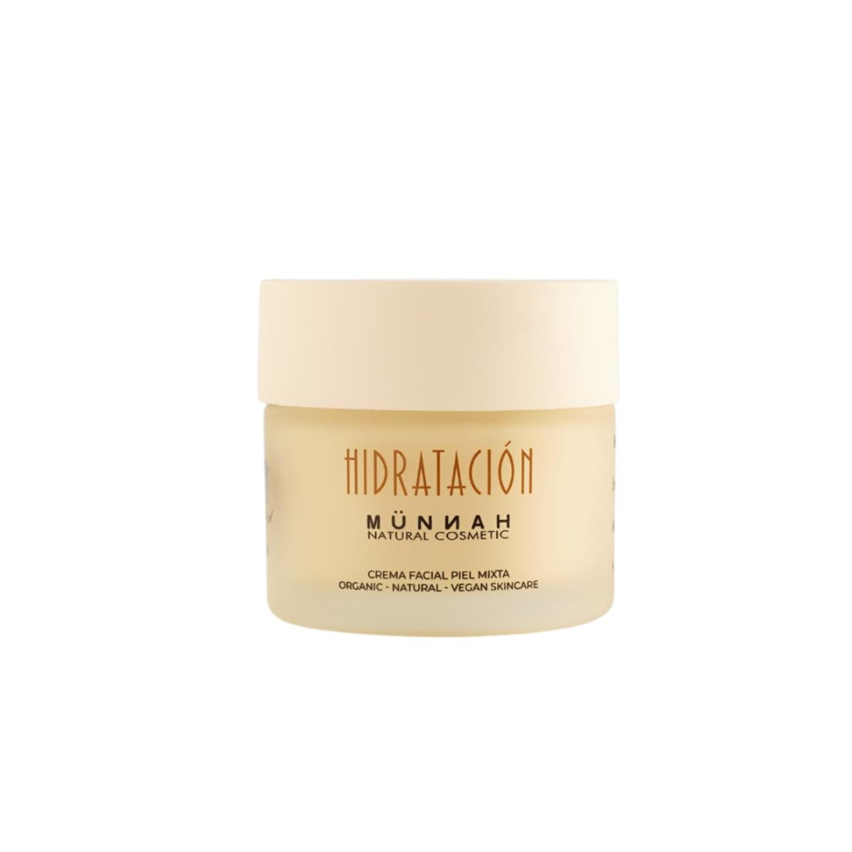 Crema hidratante piel mixta Münnah 50 ml