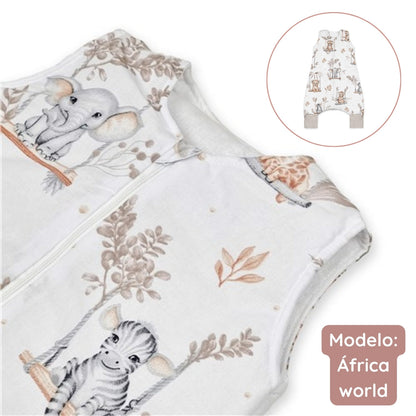 Saco De Dormir Con Patas 12 A 36 Meses Africa World_5