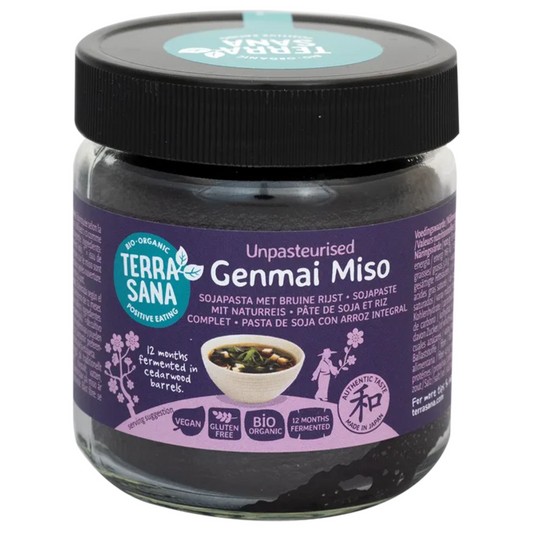 Miso Genmai Orgânico Não Pasteurizado Terrasana, 350 g