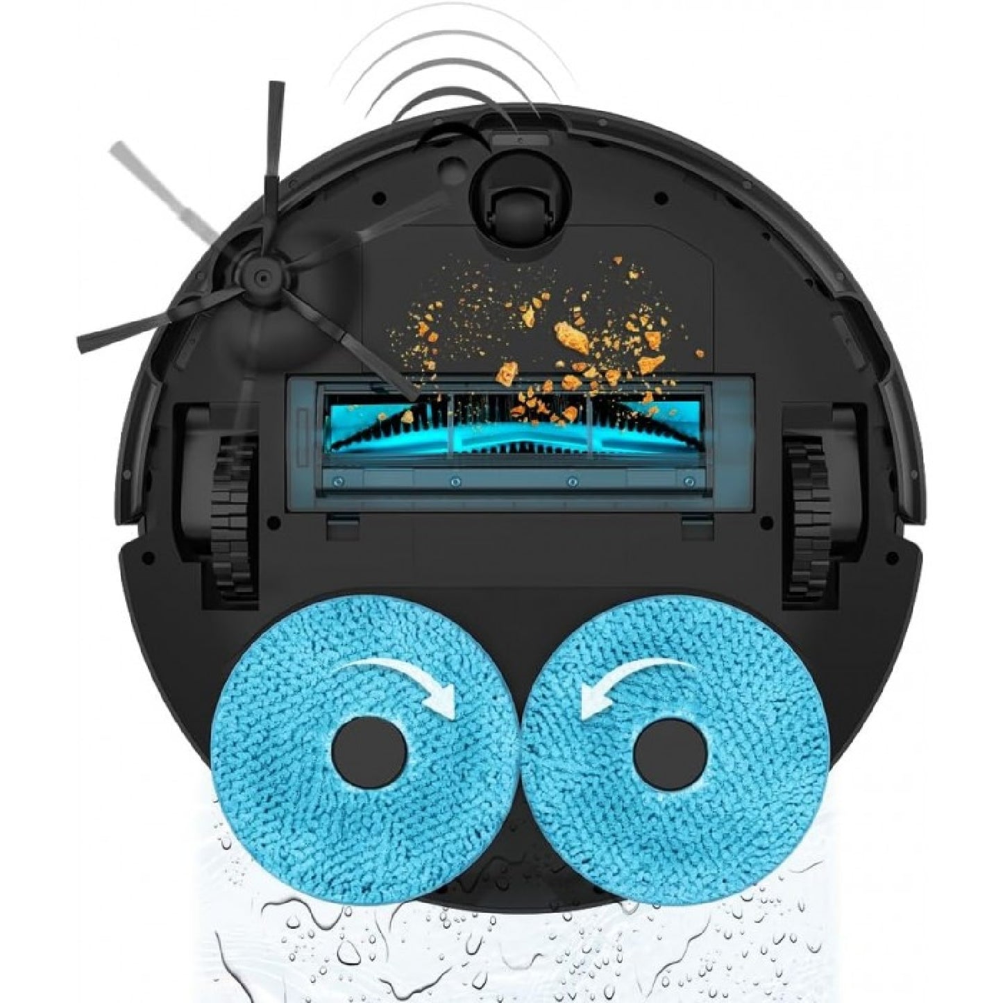 Cecotec Robot Aspirador Conga 11090 Spin Revolution Home&wash_2