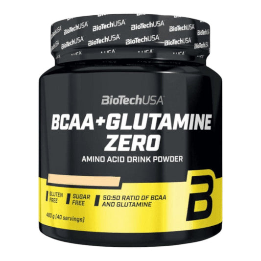 Bcaa + Glutamine Zero 480 Gr Naranja_0