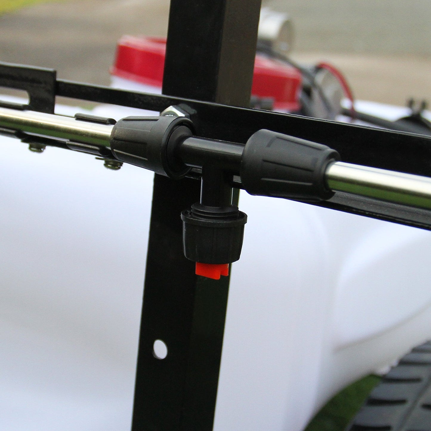 60l Atv Pulverizador Remolque Eléctrico 12v  Tanque Lanza Manual 6 Boquillas Agrícola_3