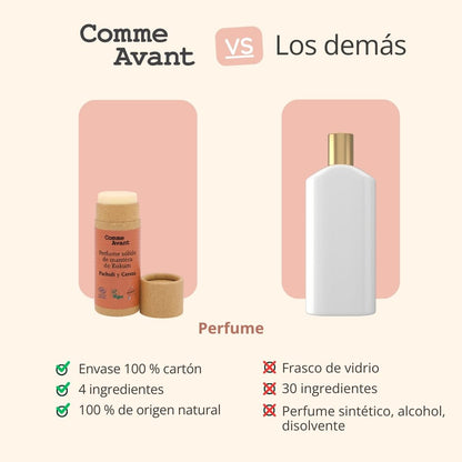 Perfume Sólido Dulce Y Afrutado Con Manteca De Kokum - Vainilla Y Jazmín_5