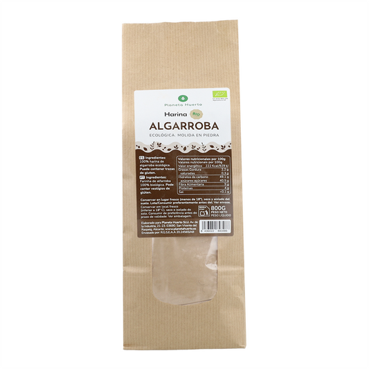 Farinha de Alfarroba Eco Planeta Huerto 800 g