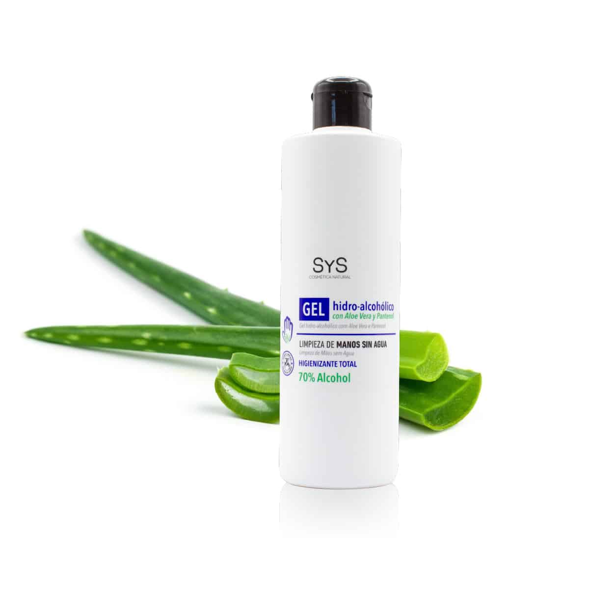 Gel Hidroalcohólico con Aloe Vera Labnatur 500 ml | Bioetanol | Limpieza sin Agua | Hidrata y Suaviza | Vegano_1