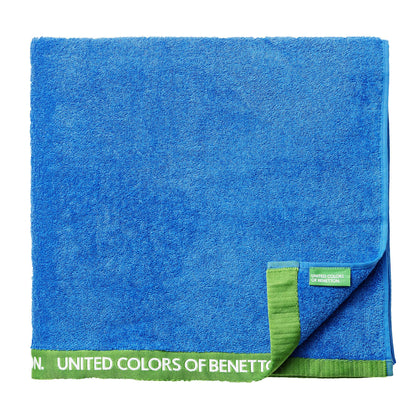 Toalla De Playa 90x160cm 380gsm 100% Algodón Velour Azul Rainbow_4