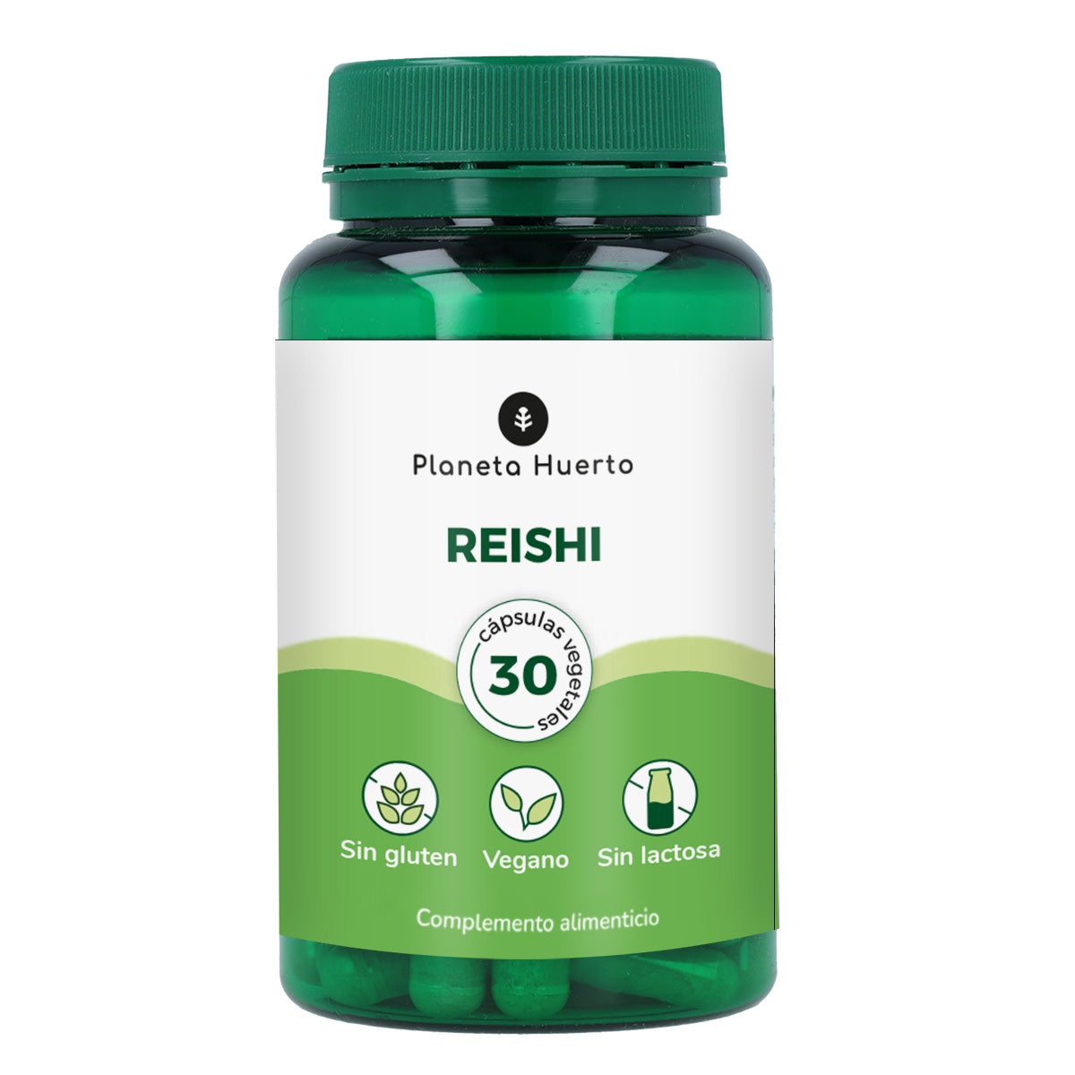 Reishi Planeta Huerto 30 cápsulas vegetais