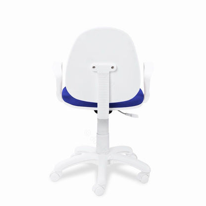 Silla De Escritorio Dolphin Tejido, Azul, 47 X 89-98 X 42cm_5