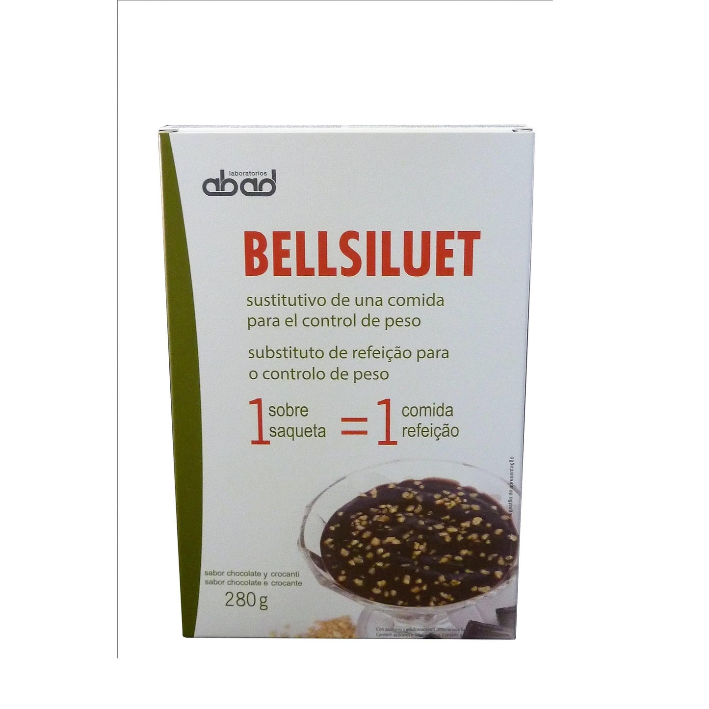 Creme de Chocolate com Bellsiluet Abad Crocanti 5 envelopes