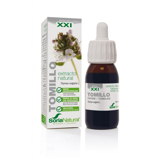 Extrato de Tomilho XXI Soria Natural, 50 ml