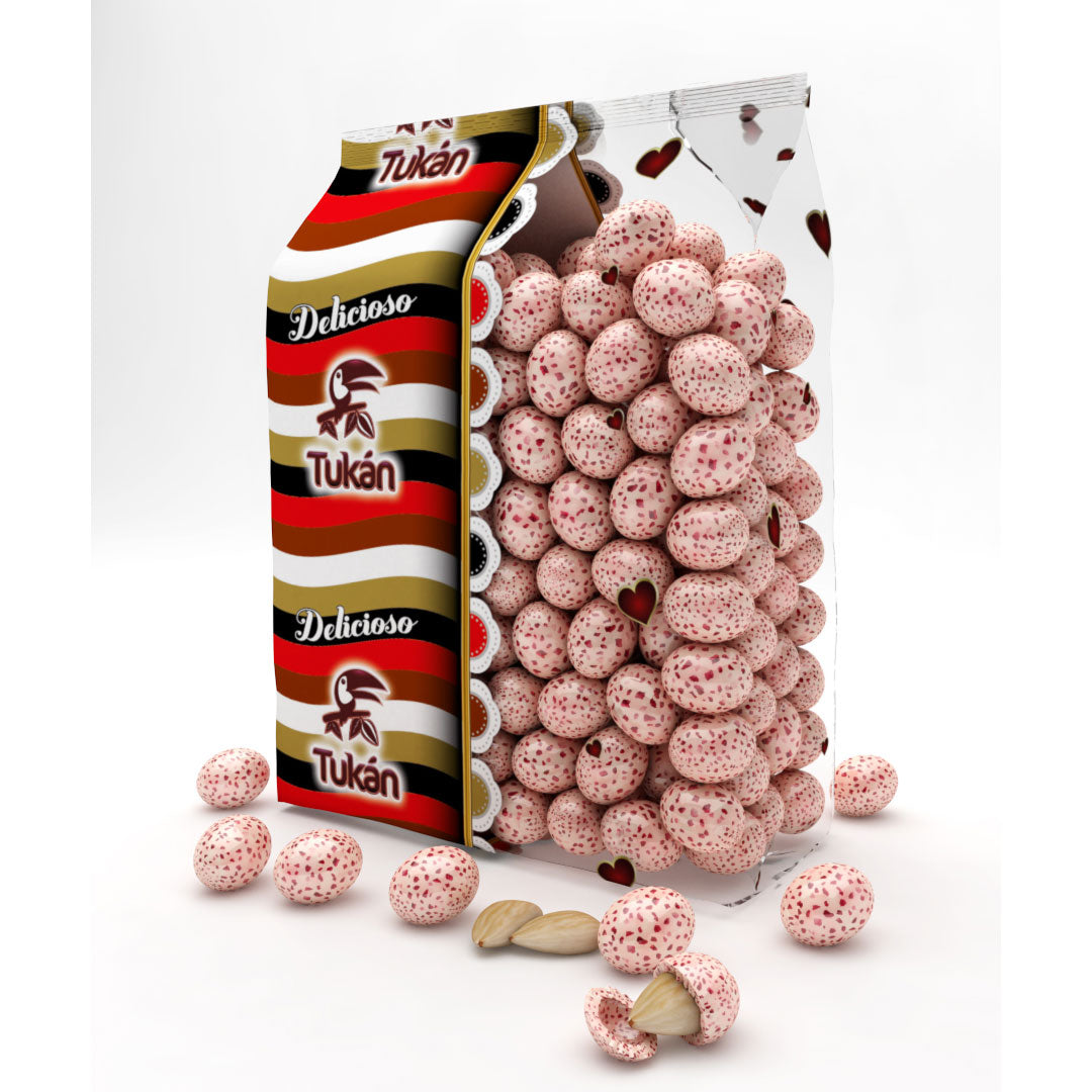 Almendras Chocolate Blanco Con Frambuesa 1000g_0