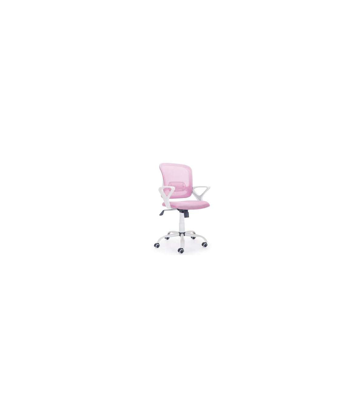 Silla De Escritorio Giratoria Brisa Acabado Rosa/blanco, 93-101 Cm(alto)60 Cm(ancho)60 Cm(fondo)._0