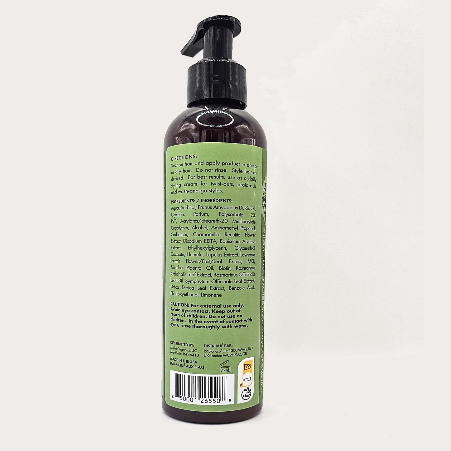 Mielle Organics Rosemary Mint Multivitamin Daily Styling Crème 240ml_3