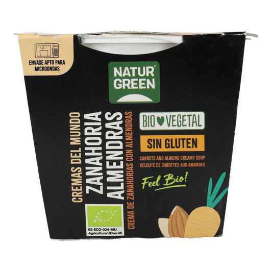 Creme de Cenoura Naturgreen com Amêndoas, 310 g
