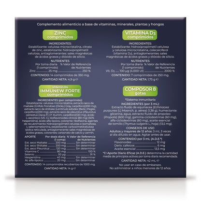 Kit de manutenção imunitária, Soria Natural