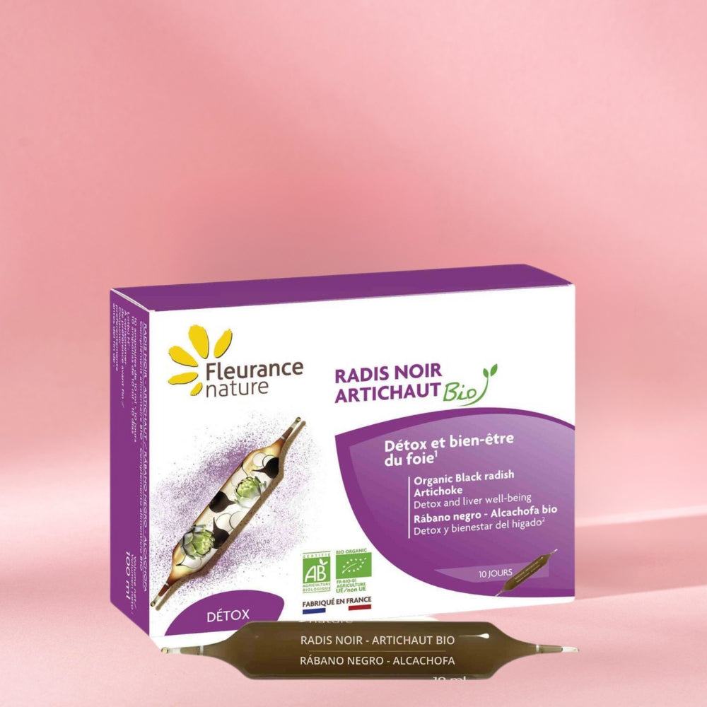 Rábano Negro Alcachofa Eco Fleurance Nature 10 Ampollas_1