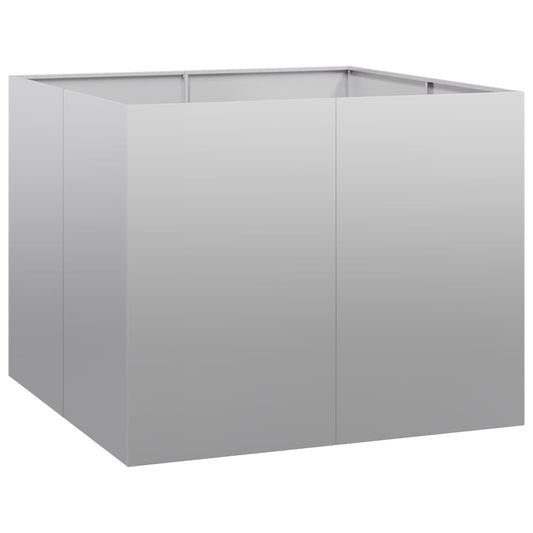 Jardinera 100x100x80 Cm De Acero Galvanizado_0