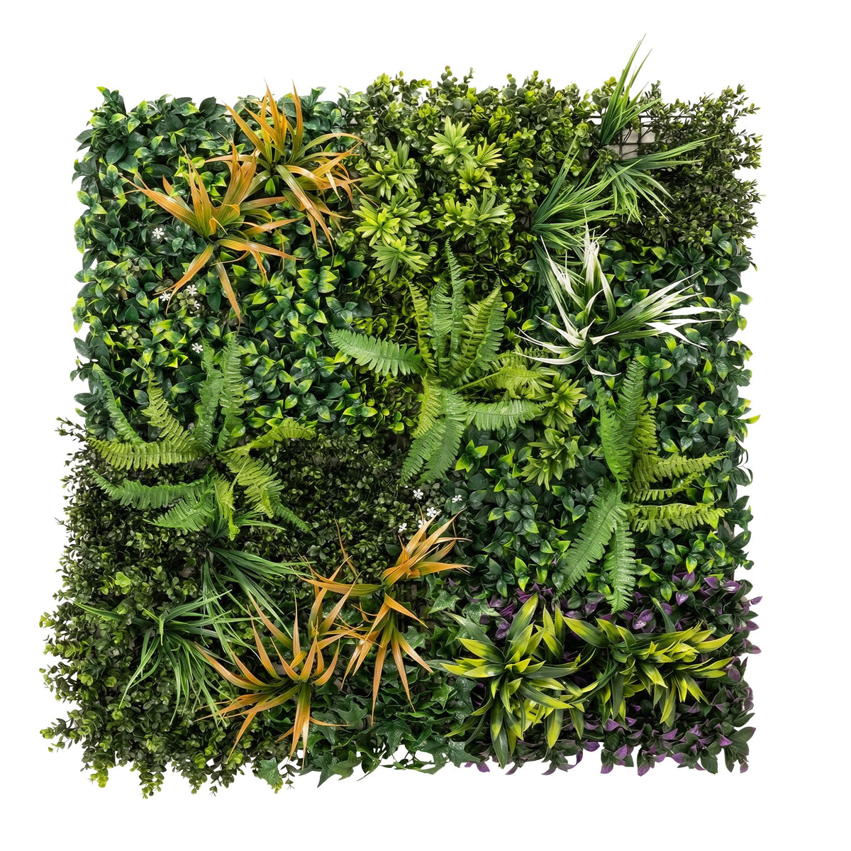 Outsunny Seto Artificial Ocultación Jardín 1x1 M Para Terraza Balcón Exterior_0