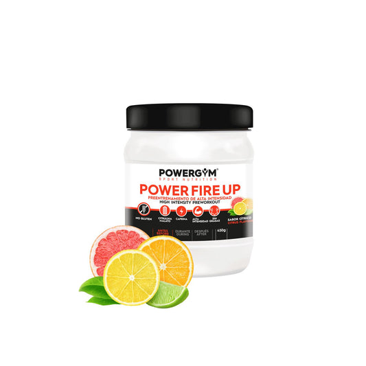 Pré-treino Power Fire Up Powergym Citrus